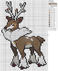 Sawsbuck Pokemon Cross Stitch Patterns Pokemon Cross Stitch Cross Stitch Embroidery