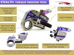 Hytorc Powered Bolting Tools Www Fasttrackindustrial Com