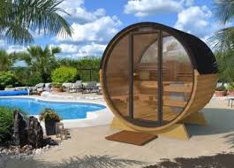 Finntherm Terrassen Fass Sauna Saunafass Fasssauna Sauna