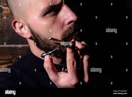 Advertising barber hairdresser hi-res stock photography and images