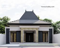 Berbeda dengan denah sebelumnya, ruang makan desain rumah juga sangat komplet. Desain Dan Denah Rumah Ukuran 12 X 14 5 M Dengan Eskterior Jawa Modern Yang Menarik Dan Berkelas Homeshabby Com Design Home Plans Home Decorating And Interior Design