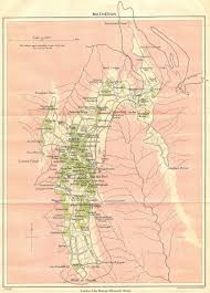 Details About British India Matheran Hill Station Maharashtra 1924 Old Vintage Map Chart