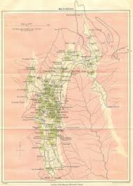 details about british india matheran hill station maharashtra 1924 old vintage map chart