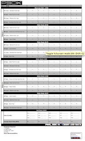 Chest Back Workout Example Workout Sheets P90x Worksheets P90x Workout Sheets