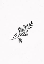 49 Trendy Flowers Art Drawing Simple Drawing Flowers Art Drawing Flowers Simple Tre Flower Sketches Flower Drawing Trendy Flowers