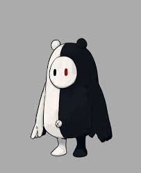Another great art tutorial from mikey mega mega. Monokuma And Fall Guy Danganronpa And 1 More Drawn By Imigimuru Danbooru