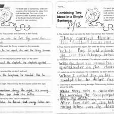 Combining sentences can be a great way to make writing more interesting! Two Example Worksheets From The Complex Sentences Lesson The Grades Download Scientific Diagram