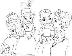 Discover thanksgiving coloring pages that include fun images of turkeys, pilgrims, and food that your kids will love to color. Top 10 Disney Princess Sofia The First The Curse Of Princess Ivy Coloring Pages