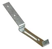 Gibraltar Building Products 4 in. Steel Fascia Gutter Hanger GH4G-18 - The  Home Depot