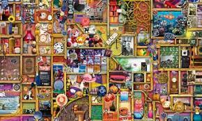 This one took about 4 days. Colin Thompson Jigsaw Puzzles Wentworth Wooden Jigsaws