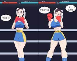 Boxing You vs Chun Li by OneiroAngel on DeviantArt