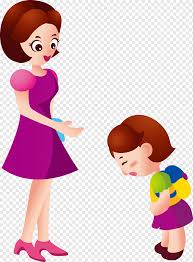 Old lady cartoon character purple dress. Girl Bowing On Woman Cartoon Illustration Student Teacher Estudante School Cartoon Students Hello Teacher Cartoon Character Purple Child Png Pngwing