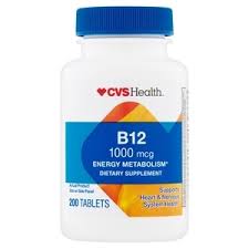 Supplement makers market vitamin b12 as an energy and endurance booster, particularly for athletes. Vitamin B12 Tablets By Cvs Health 1000mcg