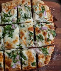 Spinach Pizza With Homemade Ranch Naturally Ella Recipe Yummy Food Recipes Food