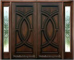 Opt for beautiful designs in stencils to decorate your door, if you do not fancy art or painting. Double Door Designs Suppliersplanet