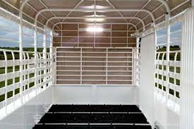 Surehoof rubber trailer mats are made to protect your trailer and horse (or livestock). Galyean Livestock Trailer Gobob Pipe And Steel