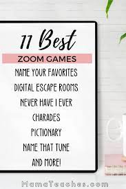 11 Best Games To Play On Zoom With Friends And Family Mama Teaches Zoom Games Games To Play On Zoom Family Games To Play
