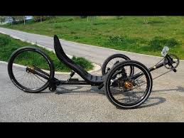 Homemade Carbon Fibre Recumbent Trike Youtube In 2020 Trike Stationary Bikes Exercise Bikes