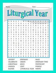 liturgical year worksheets teaching resources tpt