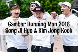 Kim debuted as a member of south korean duo turbo in 1995. Gambar Running Man 2016 Song Ji Hyo Kim Jong Kook