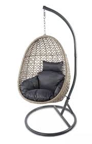 Egg shape design makes the rattan swing chair more adorable and can bring a lot of vitality. Aldi S Sell Out Hanging Egg Chair Is Back On Sale This Easter Sunday