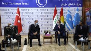 Hulusi akar was a free man during the fight in the helicopter, and he could have ordered the pilot to land the chopper any place he wanted. Milli Savunma Bakani Akar Ikby Baskani Barzani Ile Gorustu Turkmenlerle Bir Araya Geldi