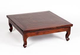 Picking a coffee table shouldn't be an afterthought. A Mongolian Early 19th Century Low Square K Ang Table Vinterior