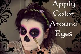 Celebrating day of the dead this year? Sugar Skull Makeup Tutorial 11 Steps With Pictures Instructables