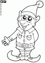 Santa Claus Reindeers And Elves Coloring Pages Printable Games Christmas Coloring Sheets Elf Drawings Coloring Pages