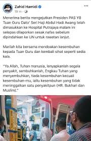 Zahari awang berasal dari kampung bukit tiu. Muafakat Nasional Posts Facebook