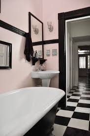 Black And White Checkered Tile Bathroom Pin On Superior Interior