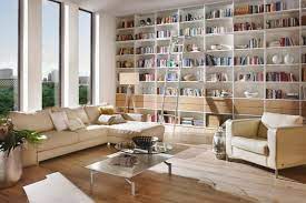 Bibliothek wohnzimmer , diy schwebendes bücherregal | schwebendes bücherregal, viva cabana bücherregal braun 315x245 bibliothek, so wird dein ikea billy regal eine vintage bibliothek. Bibliothek Modern Wohnzimmer Sonstige Von Inneneinrichtung Millimetergenau Houzz