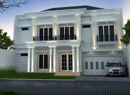 .teras rumah dengan bentuk limas,yg tentu nya membuat rumah semakin minimalis dan elegan,, mf ia sahabat hanya 1 rumah yg lengkap dengan denah dan ukuran nya. Desain Rumah Klasik 15 X 20 M2 Dua Lantai Ada Kolam Renang Desain Rumah Online