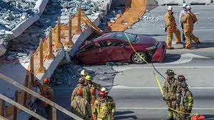 The agonizing wait for families and friends of victims. At Least Six Dead In Florida University Bridge Collapse Bbc News