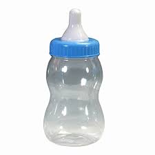 Large 13 Inch Blue Baby Bottle Bank Or Boy Baby Shower Center Piece Buy Online In Angola At Angola Desertcart Com Productid 7201187