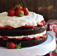 We flavored our strawberry whipped cream frosting with fresh strawberries but frozen will also work. Chocolate Strawberry Shortcake Recipe Allrecipes