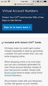 Your account number can only be found on your physical card. Why Doesn T Citi Support Virtual Credit Card Numbers For Costco S Citi Cards Costco