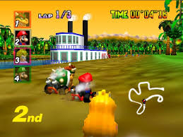 An expanded traditional battle mode. Mario Kart 64 Review