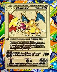 They need to be sharp and have solid color. Buy Charizard 1st Edition Base Set Gold Metal Pokemon Card Custom Limited Online In Indonesia B092lz44p5