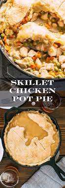 Recipe Easy Skillet Chicken Pot Pie Recipe Homemade Chicken Pot Pie Easy Skillet Chicken Recipes