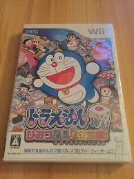 Doraemon Wii Himitsu Douguou Ketteisen Japan Import From Japan For Sale Online Ebay Doraemon Wii Wii Games