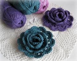 وردة كروشيه بالخطوات عالم الكروشيه Tricot Et Crochet Fleur Crochet Tuto Fleur Crochet