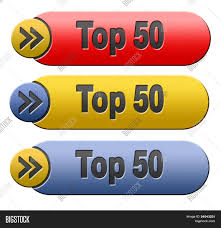 Top 50 Charts List Pop Image Photo Free Trial Bigstock