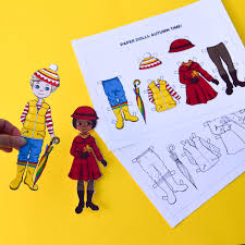 The summer paper dolls finish our collection of seasonal clothes (winter and spring/autumn), so you can now use them all together. Free Printable Summer Paper Dolls Adventure In A Box