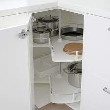 For many kitchen renovations, cabinetry is the central element that ikea provides. Metod Corner Base Cabinet With Carousel White Veddinge White Ikea