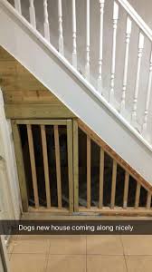 Dog Crate Under Stairs Dogcrateunderstairs Under Stairs Dog House Dog Kennel Dog Houses