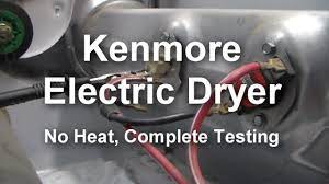 View other kenmore laundry dryers manuals Kenmore Electric Dryer Not Heating What To Test And How To Test Youtube