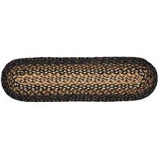 Get free shipping on qualified jute stair runners or buy online pick up in store today in the flooring department. Black Forest Braided Stair Treads Oval 8 X 28 Set Of 13 Primitive Home Decors