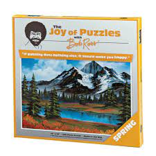 Free anonymous url redirection service. Wellspring Bob Ross The Joy Of Puzzles Spring 500 Piece Jigsaw Puzzle 6815 For Sale Online Ebay