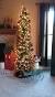 White Pencil Christmas Tree Decorating Ideas